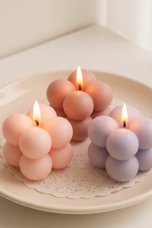 Bubble candles (Pack of 4)