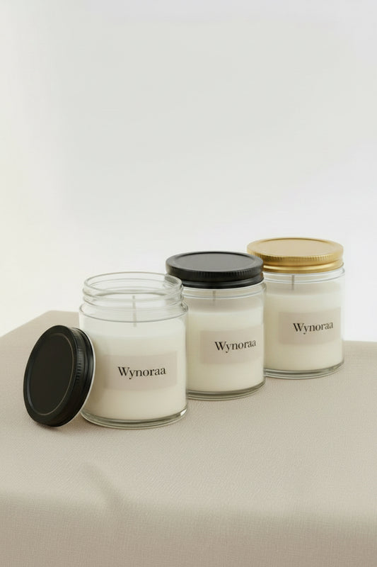 Mini Jar Candles- Pack of 3